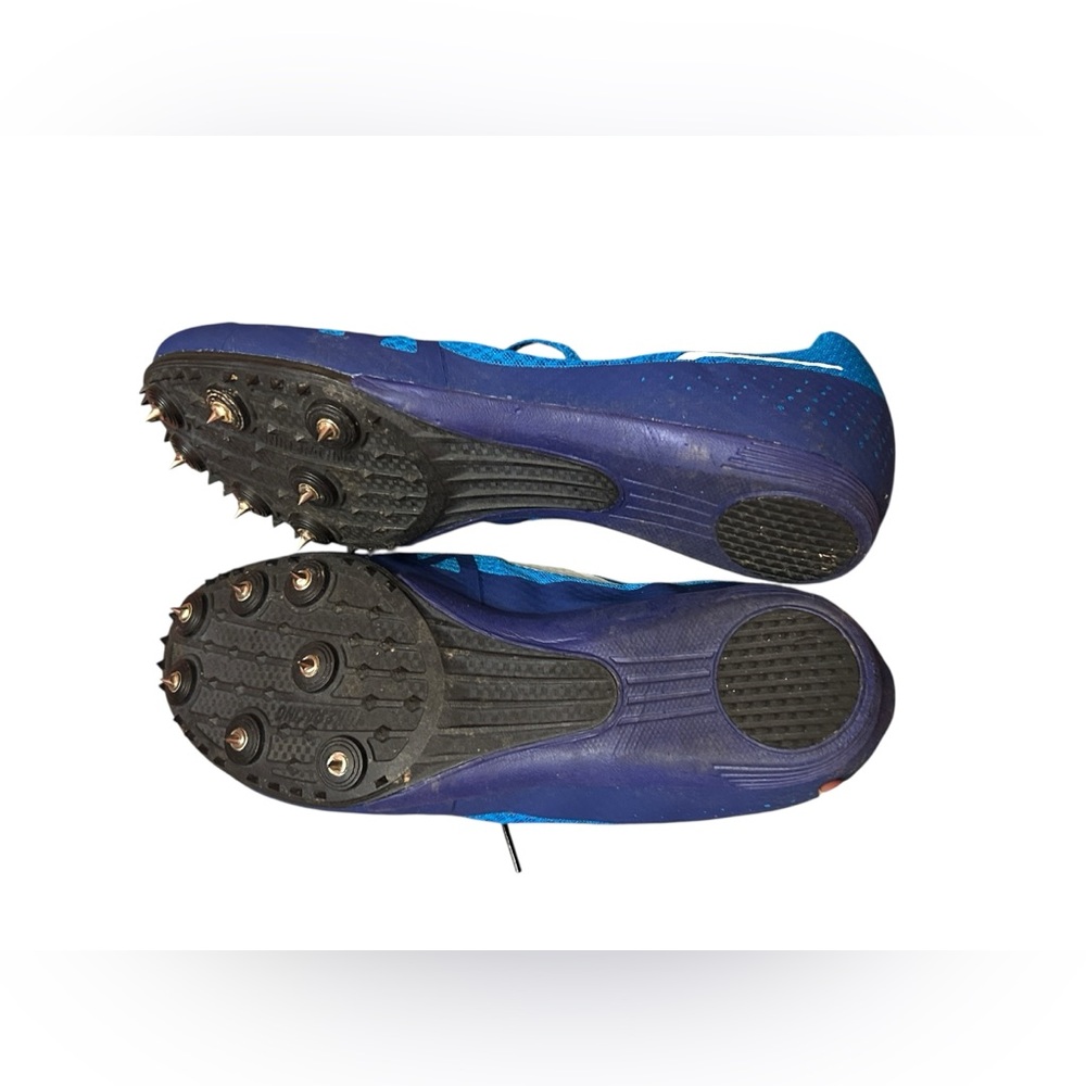 Nike Zoom Rival M 8 Track Spikes Cobalt Men’s 10.5 With Spikes - Picture 7 of 9